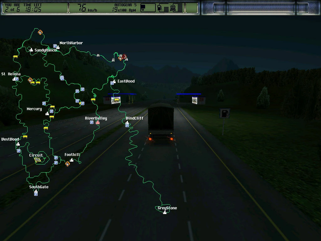 Hard Truck 2 King of the Road screenshot 1